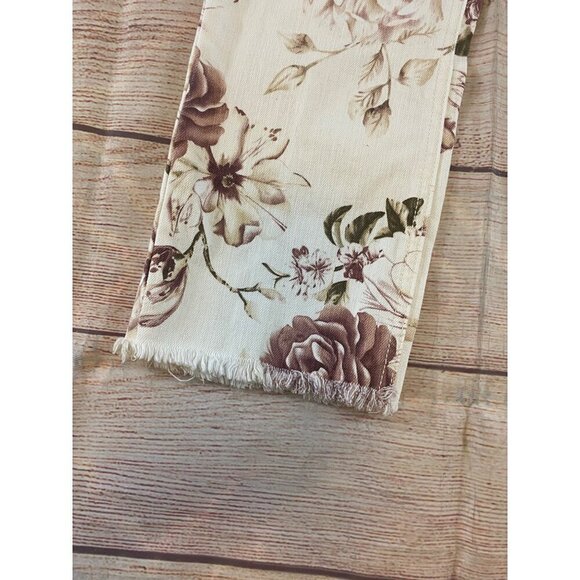 Johnny Was Women's Cropped Boyfriend Mid Rise Relaxed Fit Jeans - 25 - Picture 4 of 15